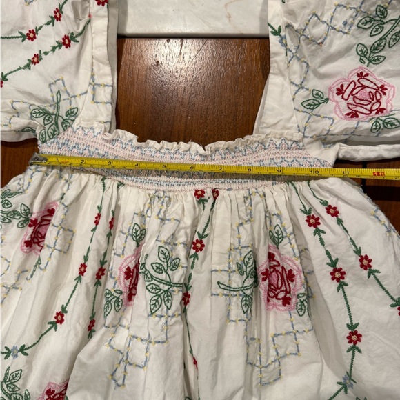 Damson Madder Embroidered Floral Dress - Picture 8 of 8